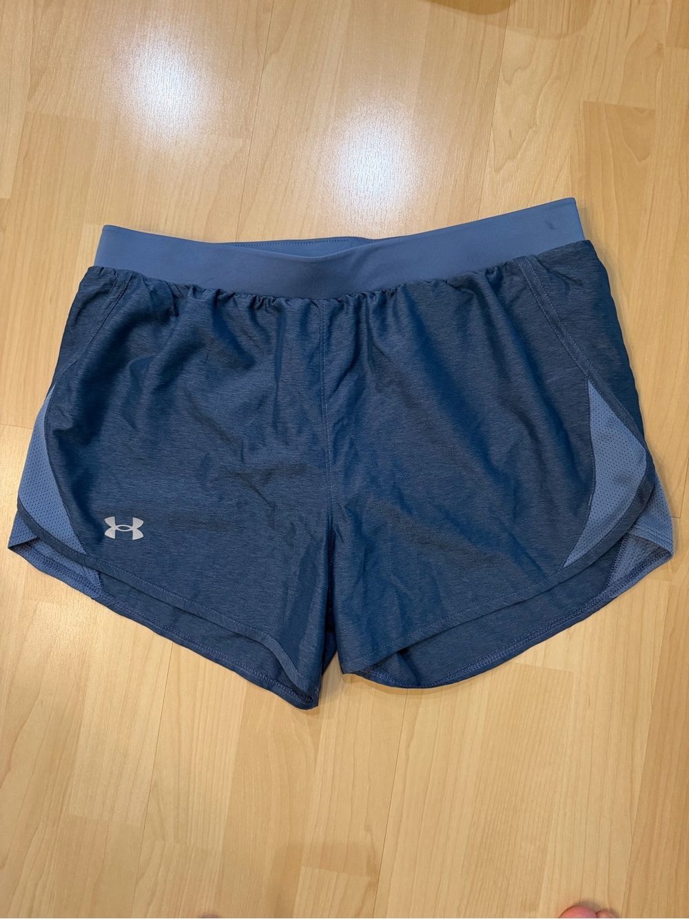 Under Armour Women's Dark Blue Athletic Running Shorts
